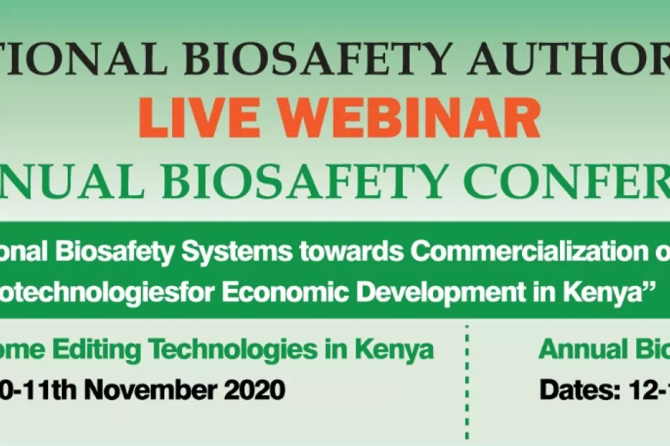 national biosafety webinar