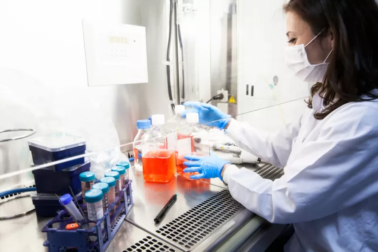 scientist in lab