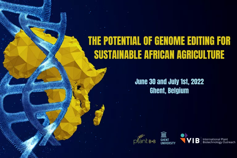 Gene editing symposium banner